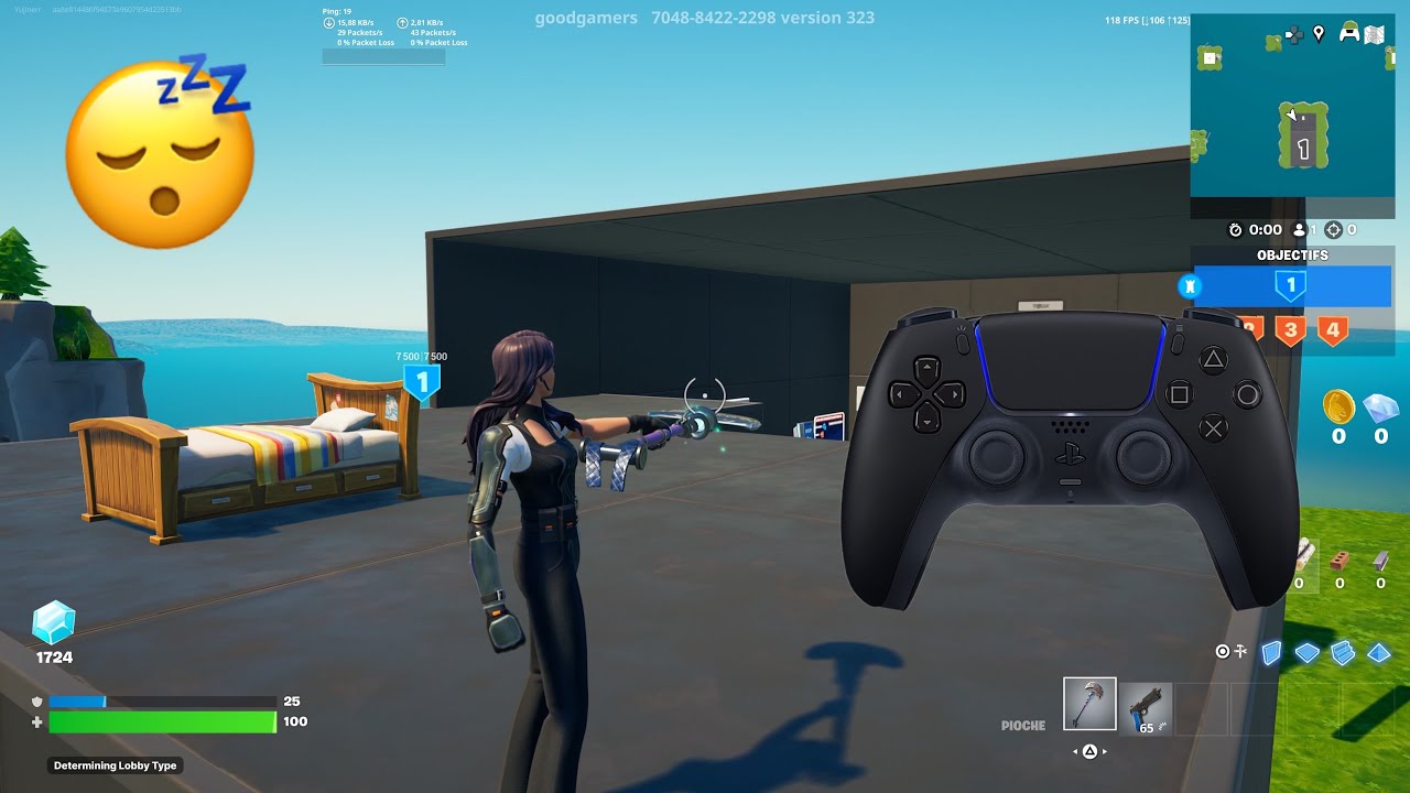 Fortnite Bedwars Gameplay PS5