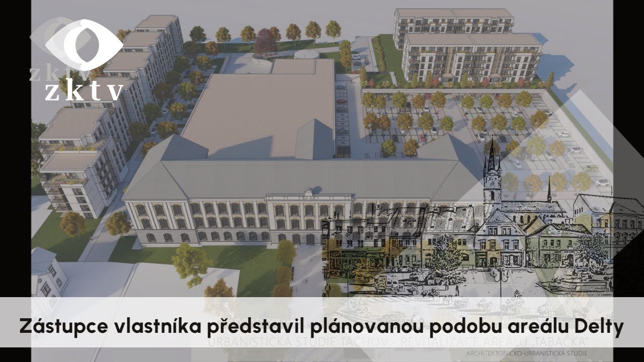 Zástupce vlastníka představil plánovanou podobu areálu Delty