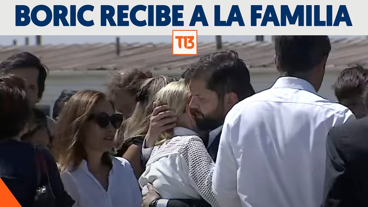 Presidente Gabriel Boric recibe en Santiago el cuerpo de Sebastián Piñera
