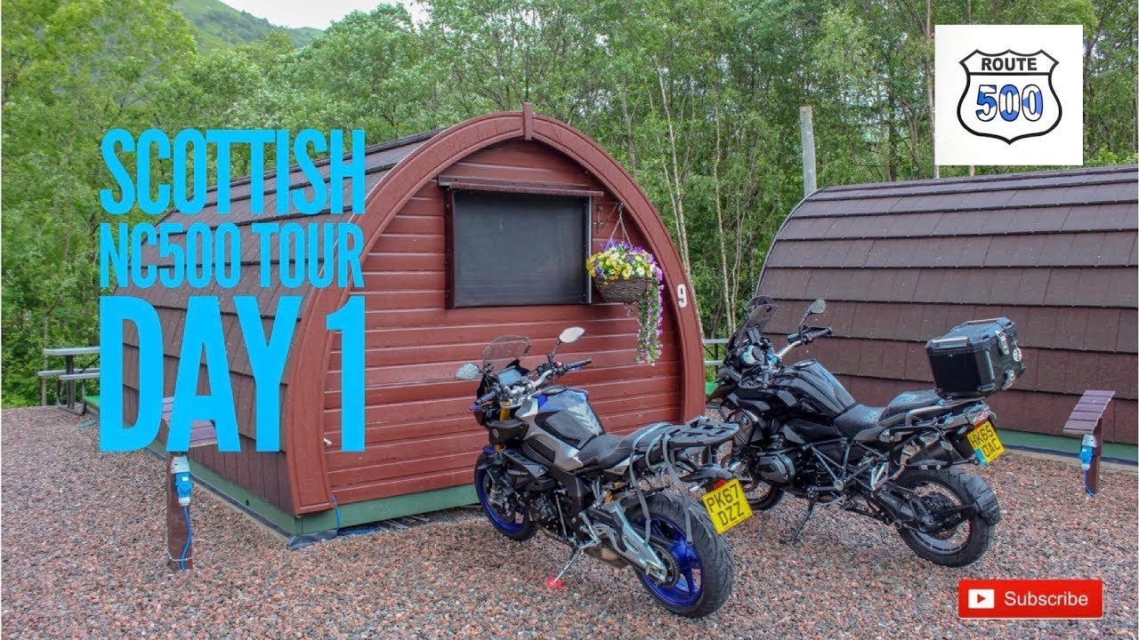 NC500 Motorcycle Tour - Lancashire to Fort William - Day 1