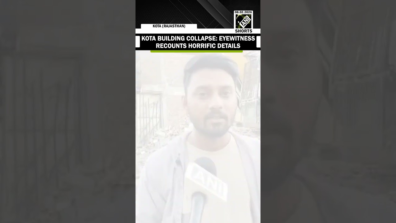Kota Building Collapse: Eyewitness details moments of tragedy as death toll rises to 2