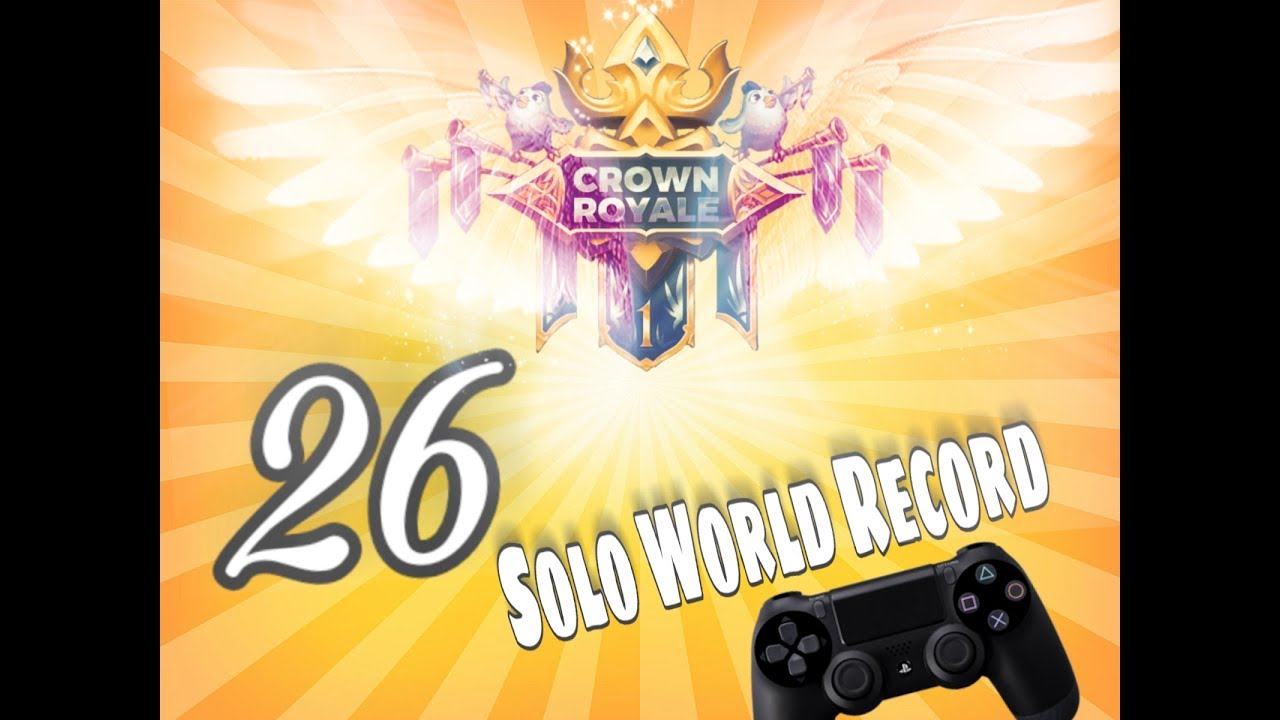 REALM ROYALE SOLO KILLS WORLD RECORD!!! 26 KILLS ON PS4!!!
