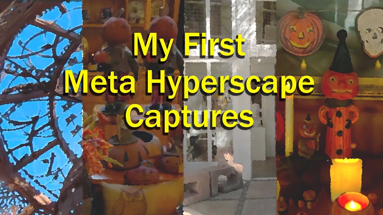 My First Meta Hyperscape Captures
