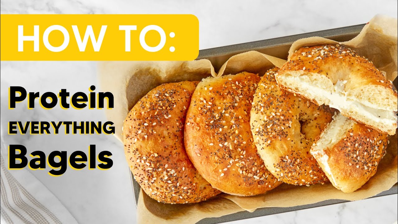 PROTEIN EVERYTHING BAGEL | ready in 30 minutes!