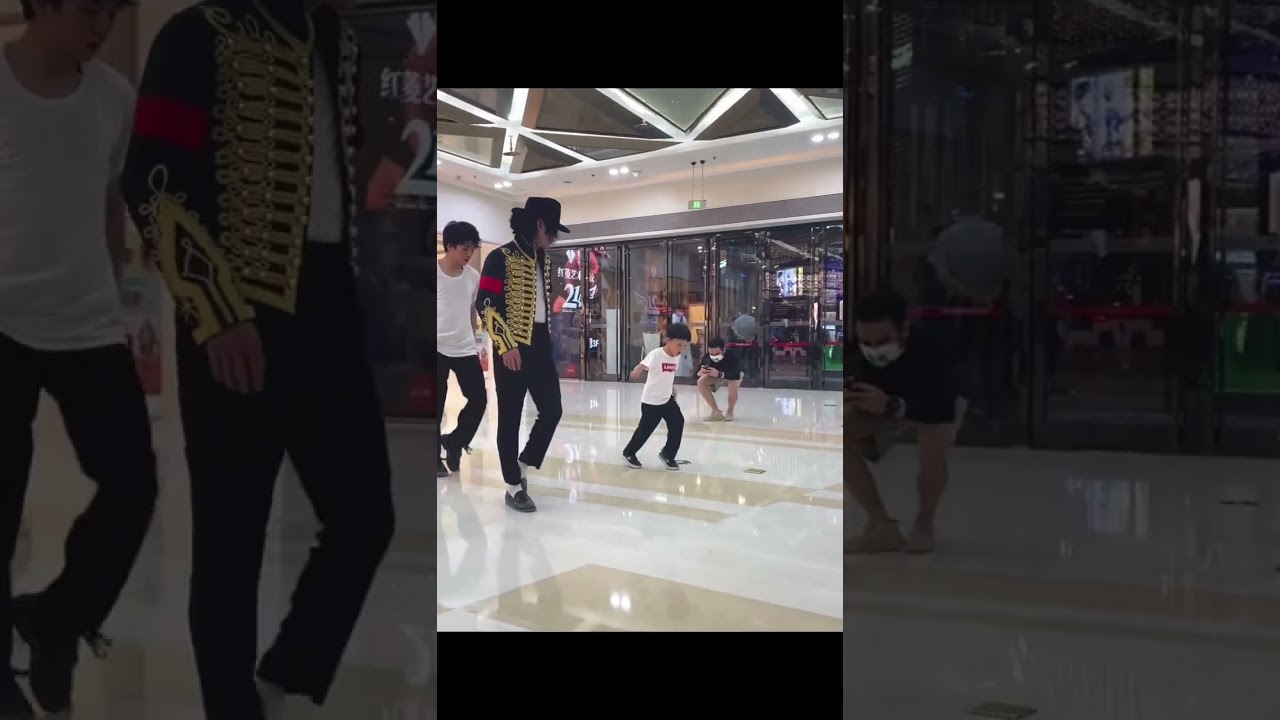 Let's Dance🕴(with child dancer)  | Chinese Michael Jackson dance performance #cover #childdancer