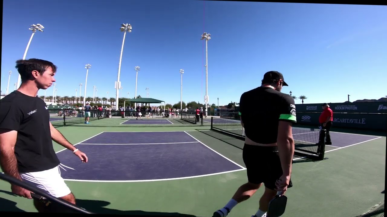 2022 USAPA Nationals Men's JW Johnson Dekel Bar Hayden Patriquin Pablo Tellez