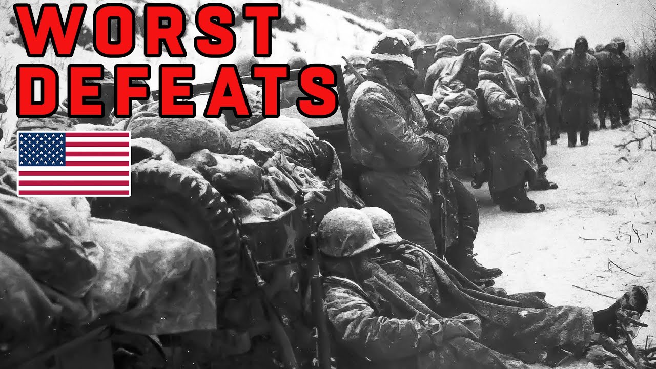 America's Worst Military Loss in EVERY War!