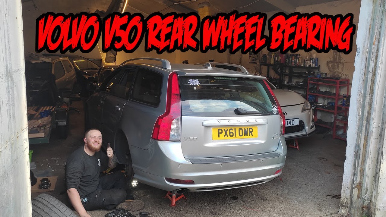 Volvo V50, Ford Focus, Mazda 3 rear wheel bearing replacement