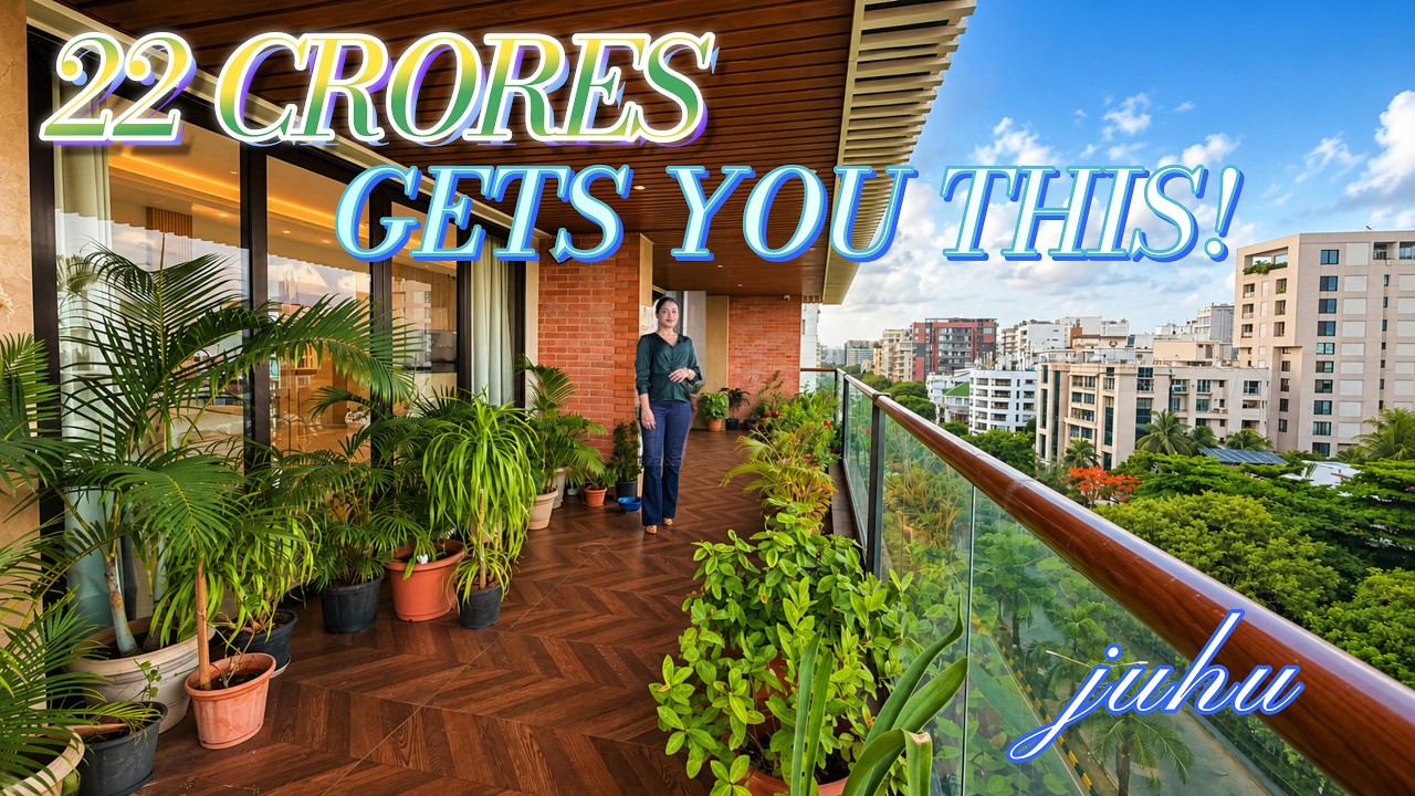 Behind These Doors Lies ₹22 Crore of Luxury | Luxury Apartment in Juhu