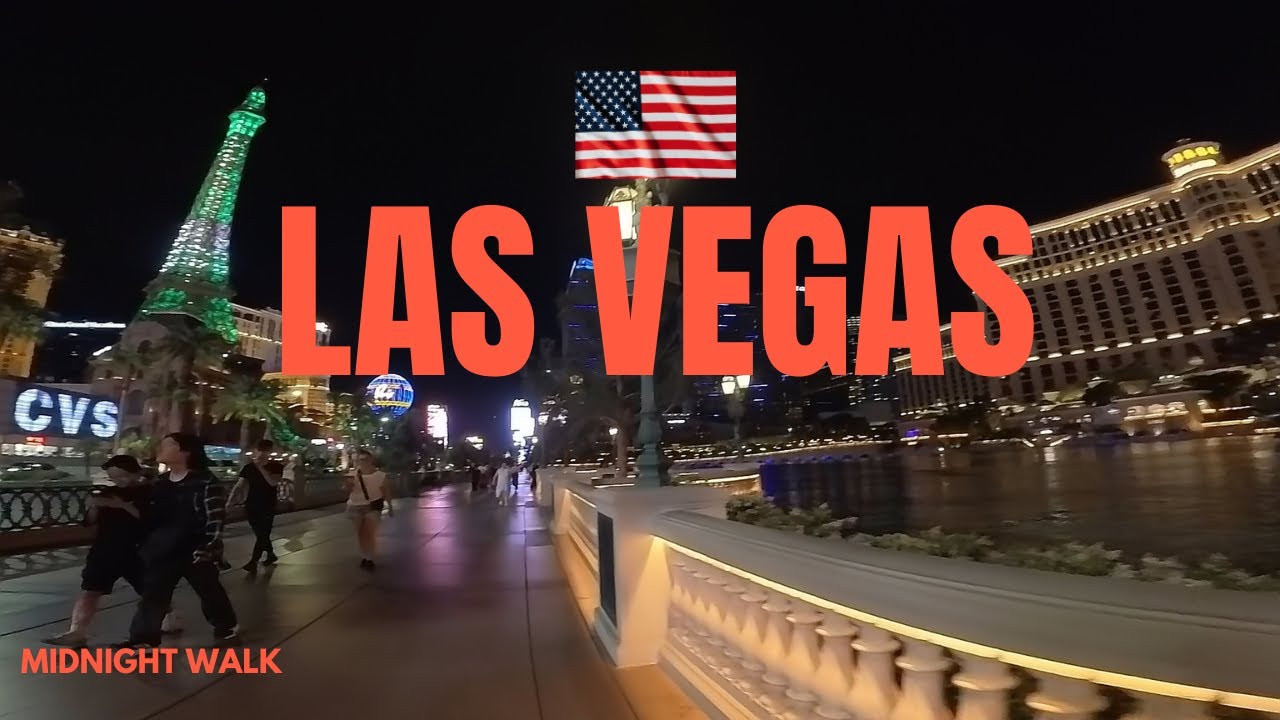Walking Tour | What REALLY Happens on the Las Vegas Strip at Midnight