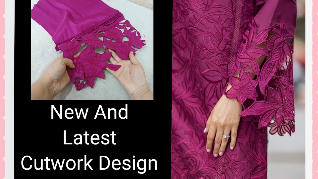 How To Make Sleeves Design/Latest Sleeves Design/Cutwork Sleeves Design/zunaira design