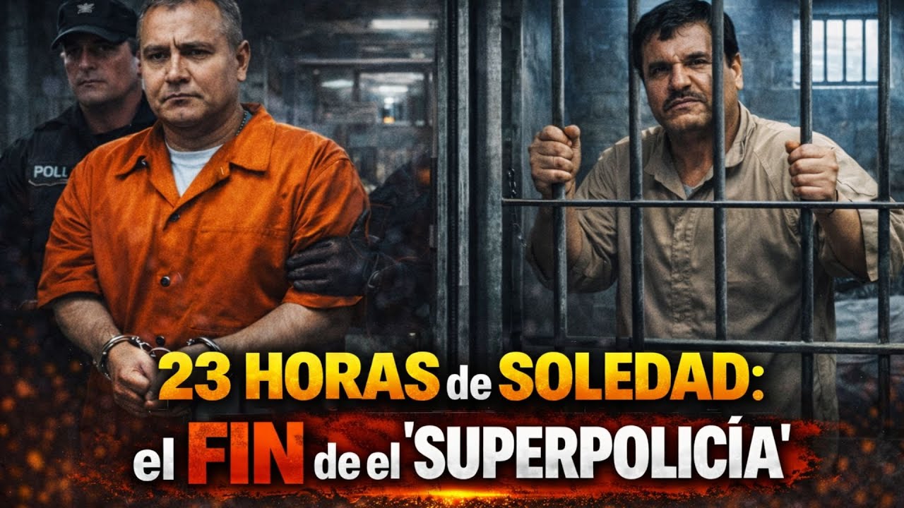 Así Vive Genaro García Luna en La Cárcel: De Superpolicía a Vecino de Celda del Chapo