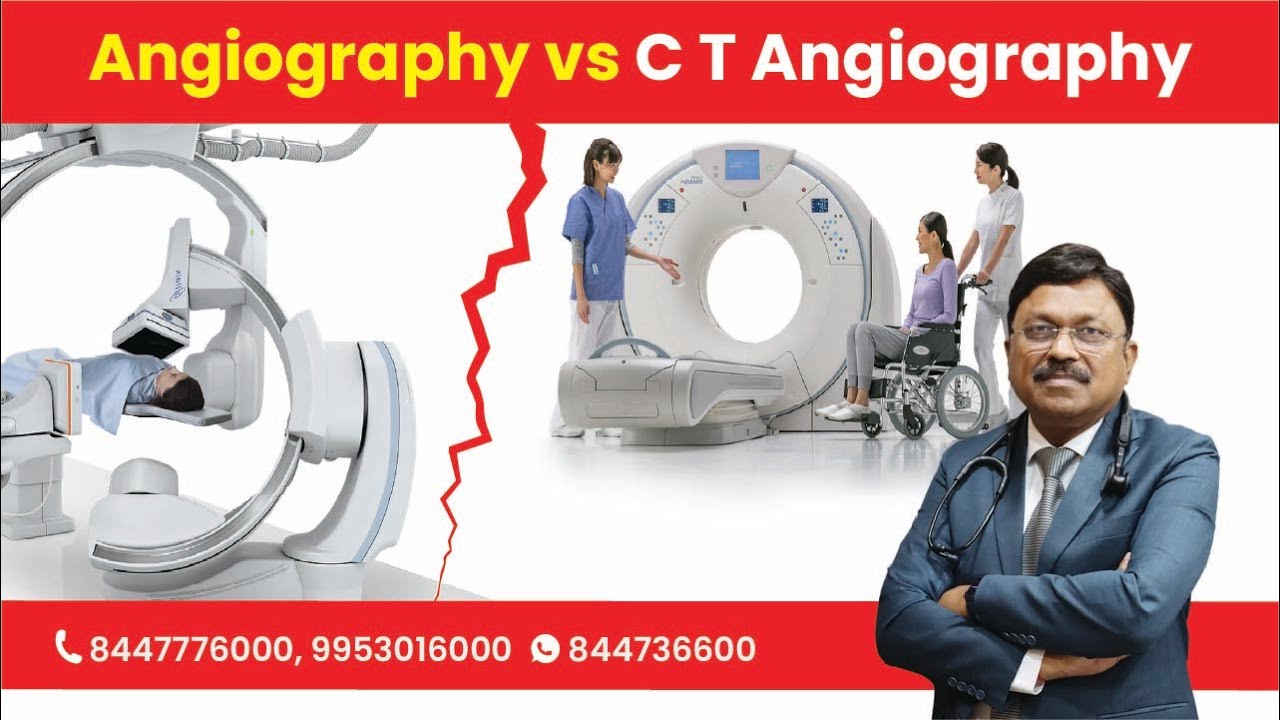 Angiography vs CT Angiography