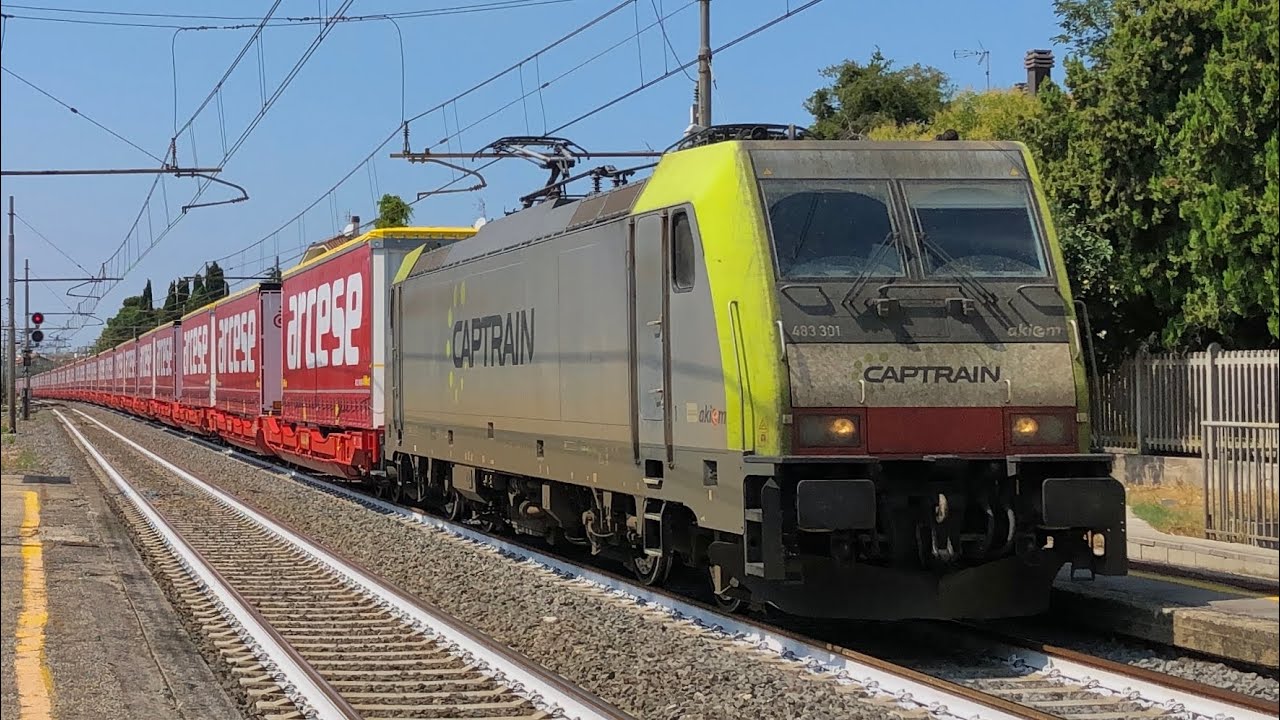 TRENI VELOCI PASSEGGERI E MERCI DI FINE ESTATE 2022 IN TRANSITO IN ADRIATICA!