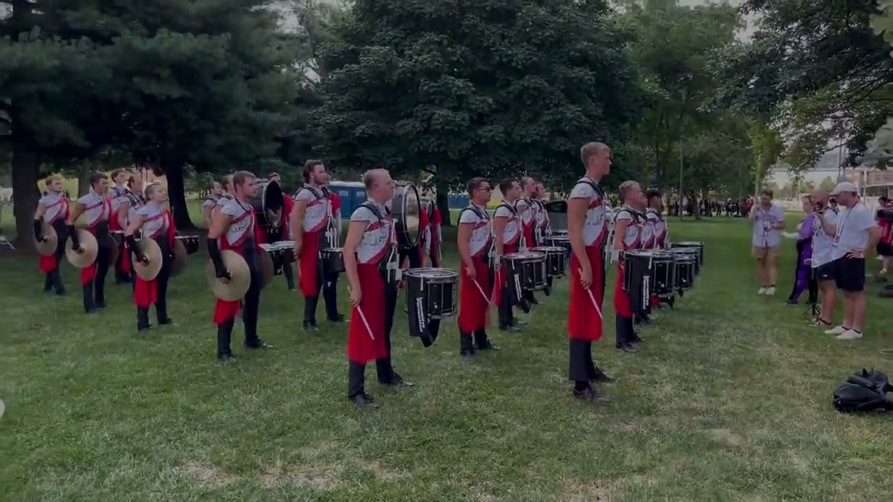 River City Rhythm 2025 - In The Lot at DCI World Class Prelims, Indianapolis, IN