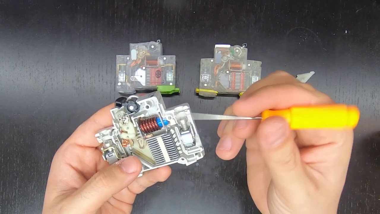 #Electrician - Cum functioneaza un intreruptor automat - MCB -  in regim de scurtcircuit