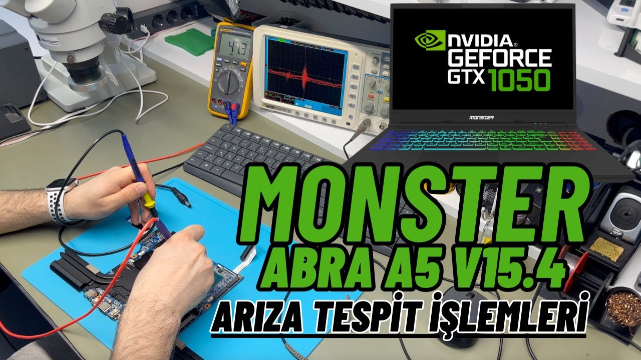 MONSTER ABRA A5 ARIZA TESPİT İŞLEMLERİ