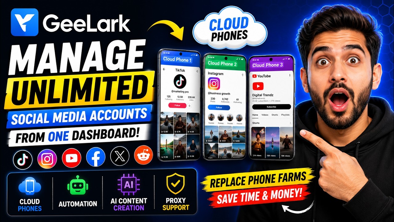 Manage Unlimited Social Media Accounts with GeeLark
