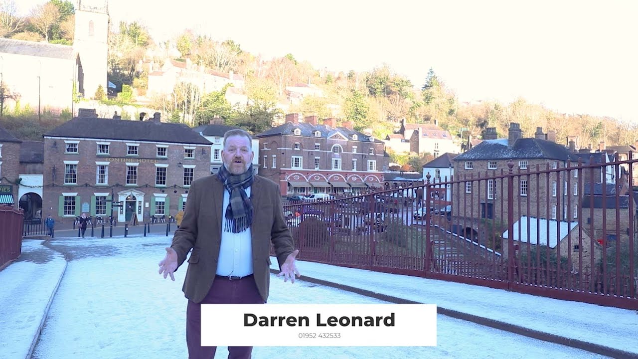Ironbridge at Christmas - by Nock Deighton
