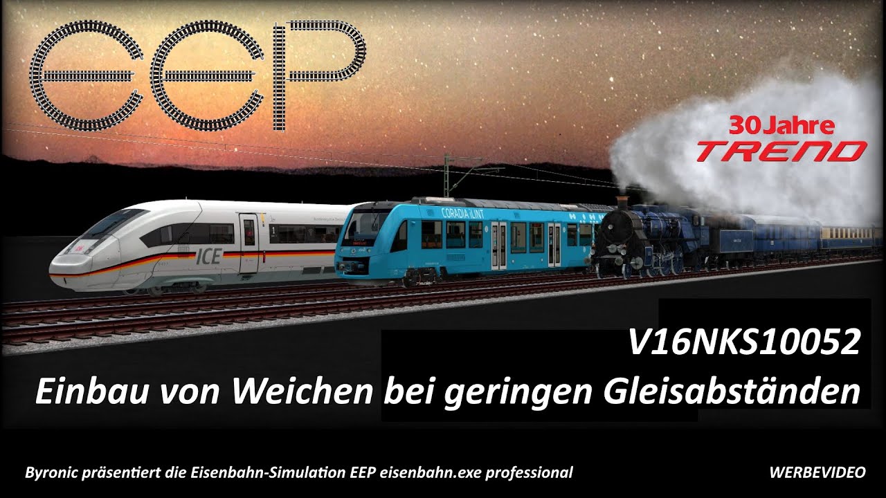 V16NKS10052 Einbau von Weichen bei geringen Gleisabständen