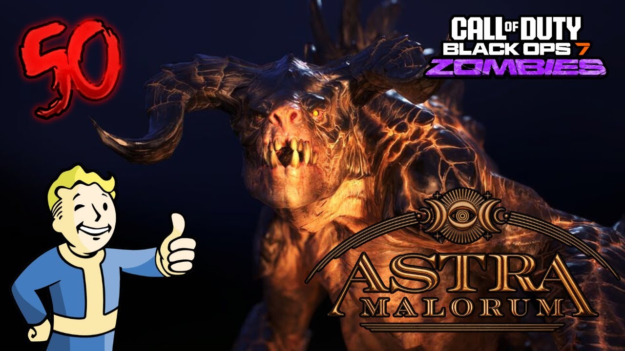 Completare il NUOVO Easter Egg “FALLOUT” in Astra Malorum BO7 Zombies! (Deathclaw/Round 50)