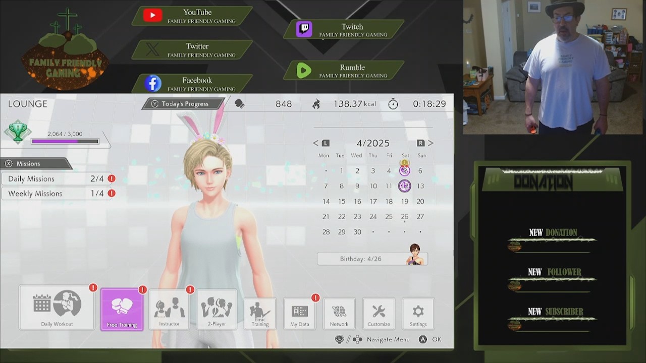 Fitness Boxing 3 Recording Session 2