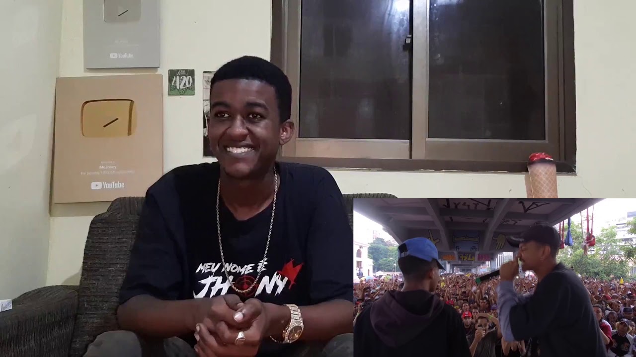 Jhony REACT - Cesar ES vs Drizzy MG | FINAL | DUELO DE MCS NACIONAL 2017