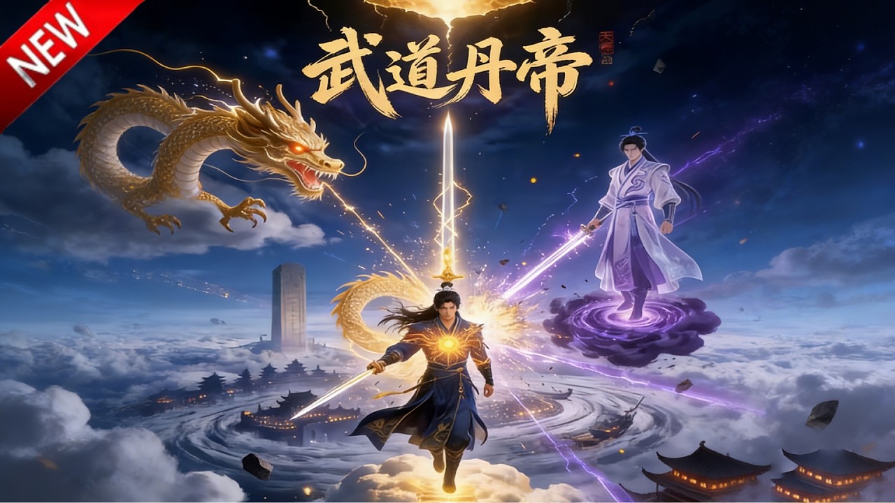 💥【新番上线】被未婚妻当众羞辱退婚，叶炎以凡躯逆天，破茧成蝶书写传奇！《武道丹帝！》全集 Multi SUB #热血 #漫剧 #动漫魔女