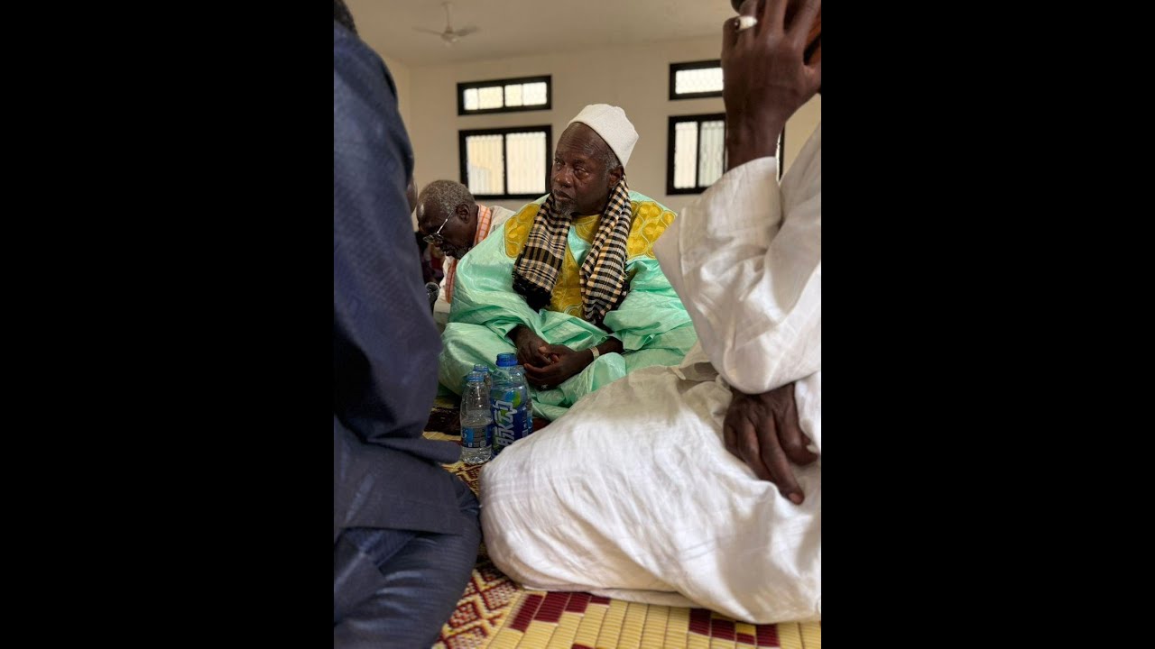 Visite de Serigne Moustapha Abdou Khadre Chez Dahira Port Autonome de Dakar à Porokhane