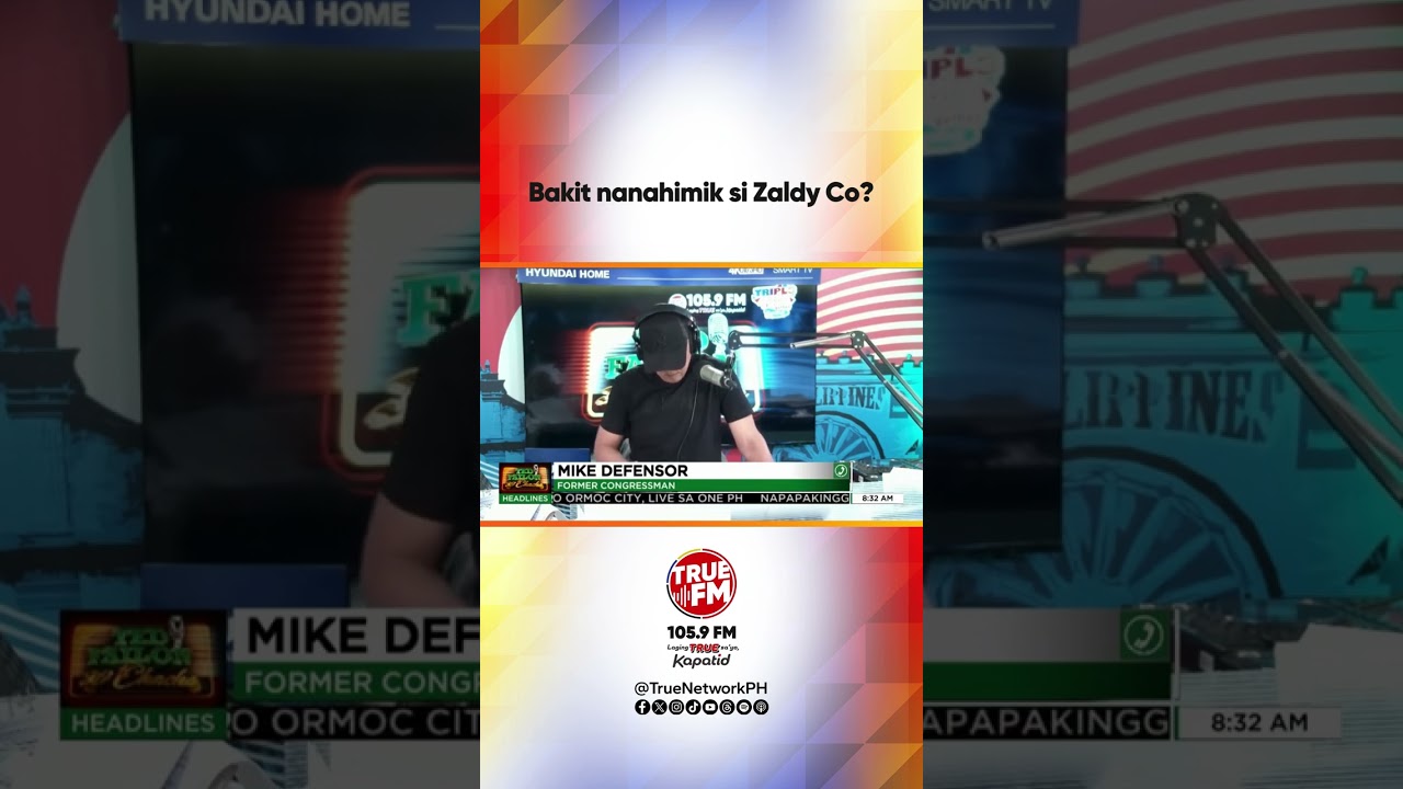 Bakit nanahimik si Zaldy Co? | Ted Failon & DJ Chacha