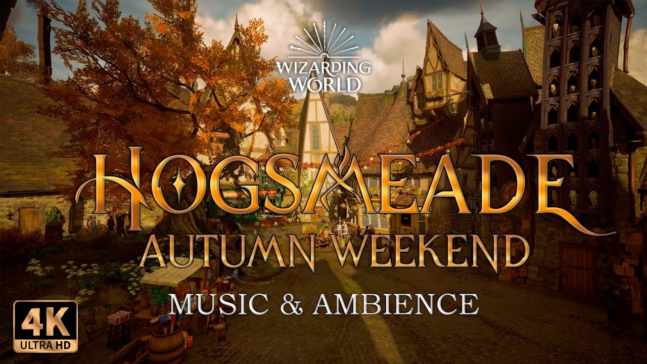 🍺Autumn Serenity: Pumpkins and Butterbeer in Hogsmeade🎃