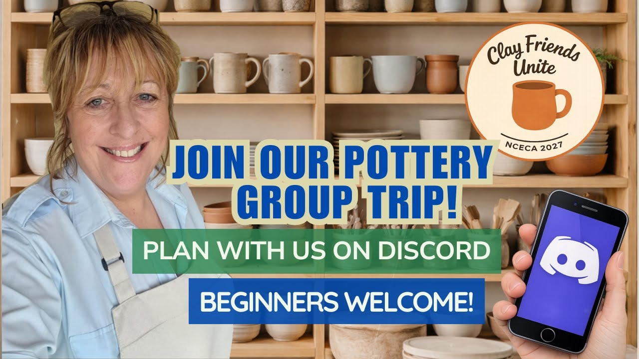 171. NCECA 2027 | Planning a Group Trip for Potters (Discord Walkthrough)