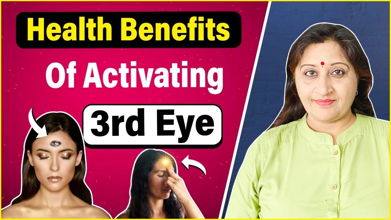 How To Activate Third Eye Acupressure Point || 3rd Eye Point Health Benefits [Hindi]
