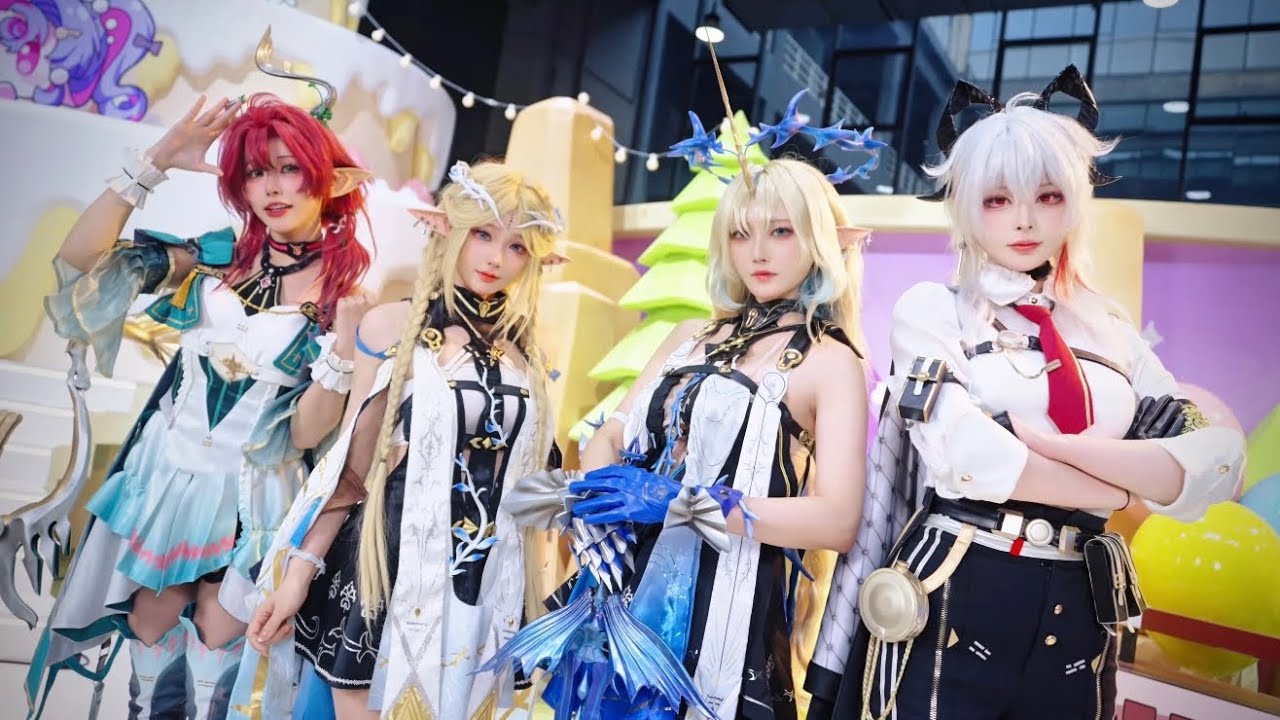 【鳴潮】本国の公式ブースコスプレイヤーさんがクオリティ高すぎてヤバい。#鳴潮 #wutheringwaves