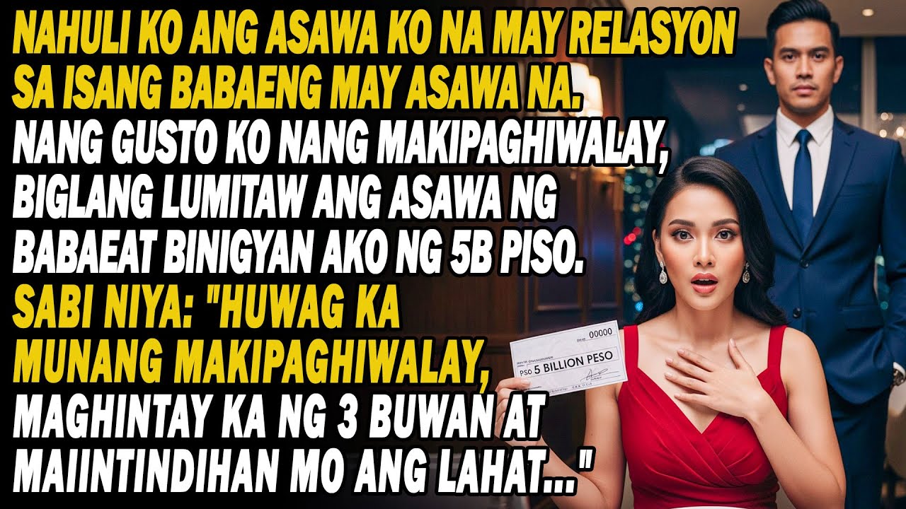 Nang Balak Kong Hiwalayan Ang Asawa Ko💔Binigyan Ako Ng 5B💸Ng Mister Ng Kabit😱Sabi👂hintayin Ang Totoo