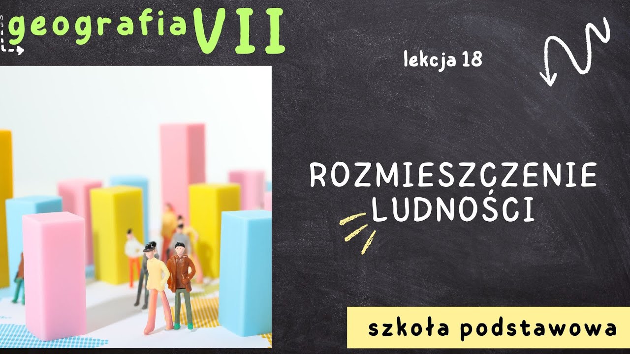 Geografia klasa 7 [Lekcja 18 - Rozmieszczenie ludności]