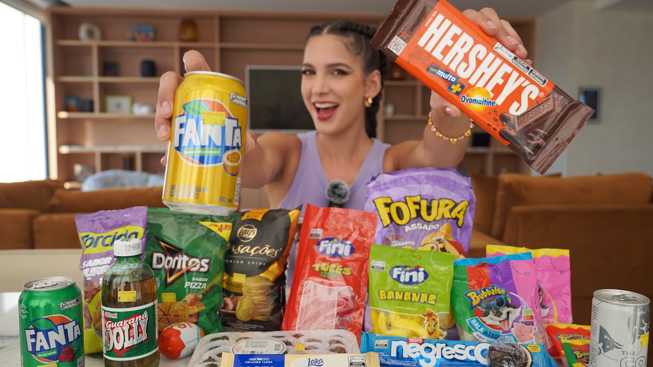 Probando dulces de Brasil | ¡Sabores exóticos!