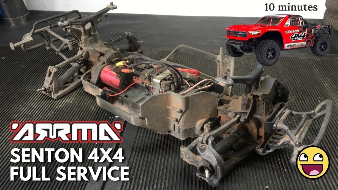 Arrma senton 4x4 Full Service in 10 Minutes | @RCHut  Sri Lanka