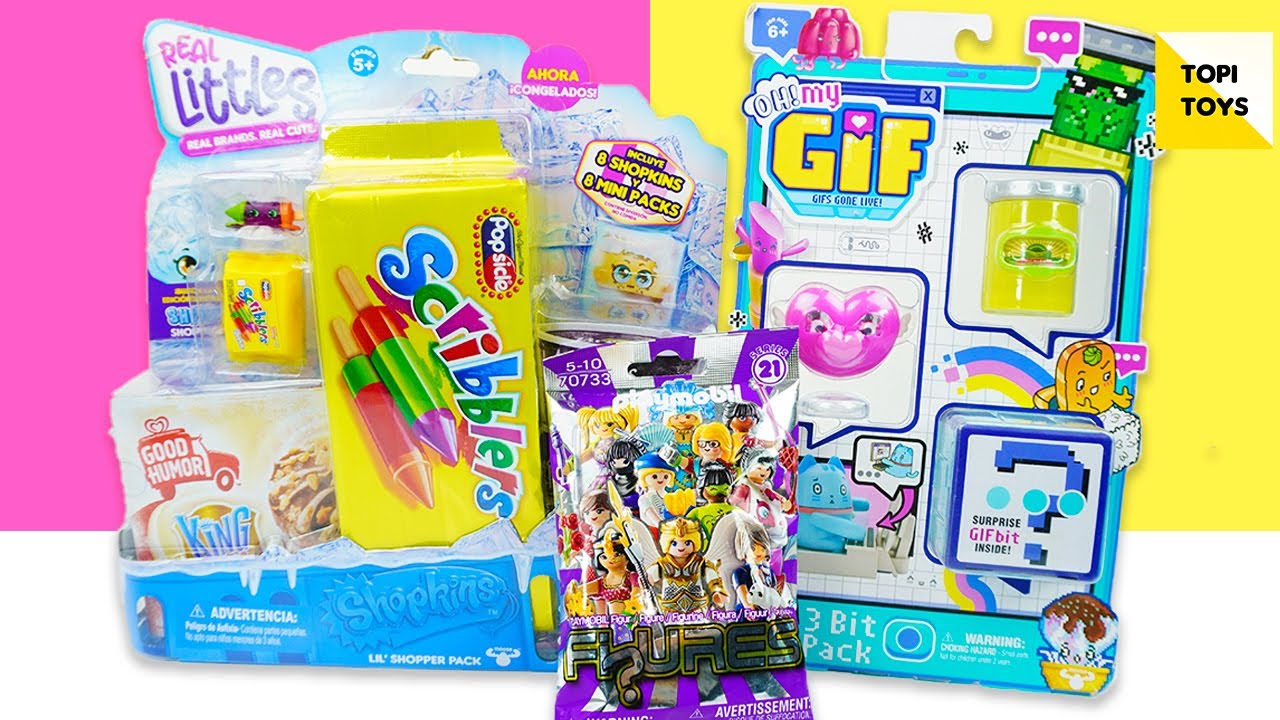 ASMR Abriendo más Juguetes Sorpresa Shopkings🎁Unboxing Collection de Juguetes【 TOPI TOYS 】