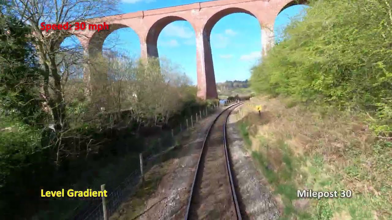 NYMR - Whitby to Battersby on the Esk Valley Line in 4K