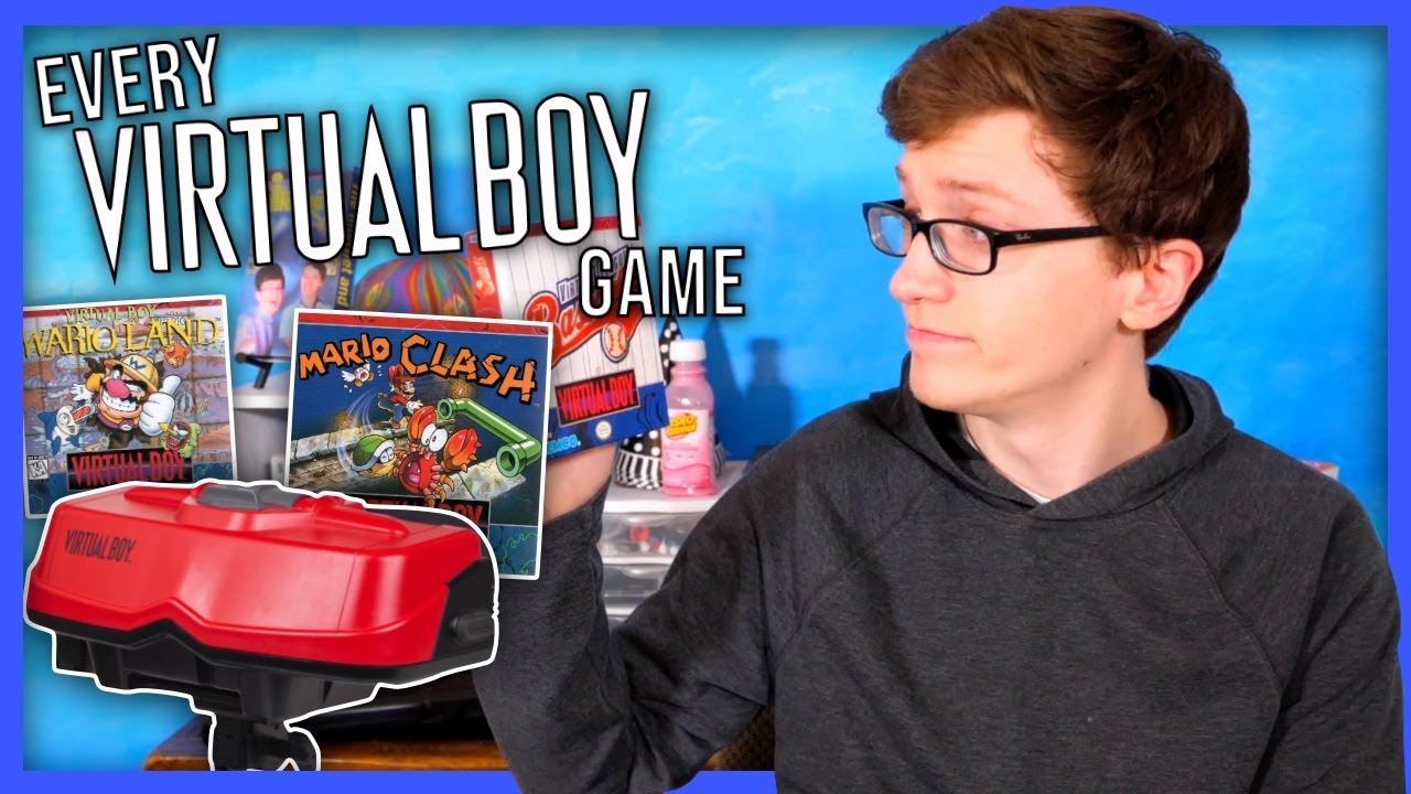 Every Virtual Boy Game - Scott The Woz Segment