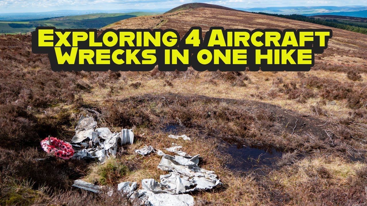 Exploring 4 Abandoned Aircraft Wrecks On A Single Hike in the Peak District