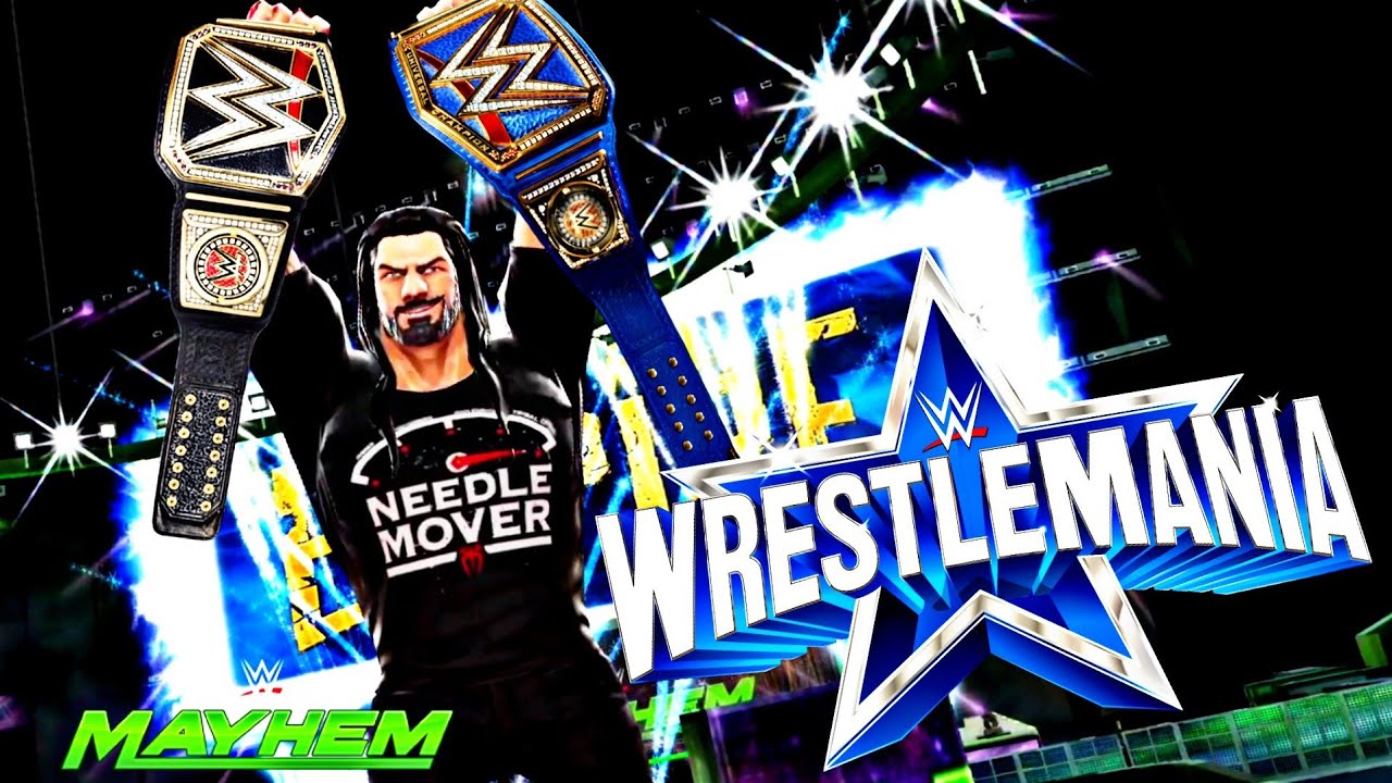 WWE MAYHEM WRESTLEMANIA EVENT | WRESTLEMANIA 38 EVENT COMPLETION✅🔥