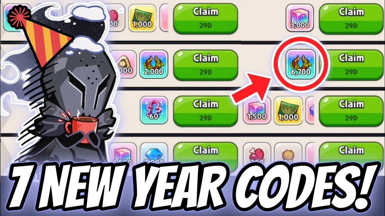 7 новогодних кодов 😱 Активируйте прямо сейчас в королевстве Cookie Run!