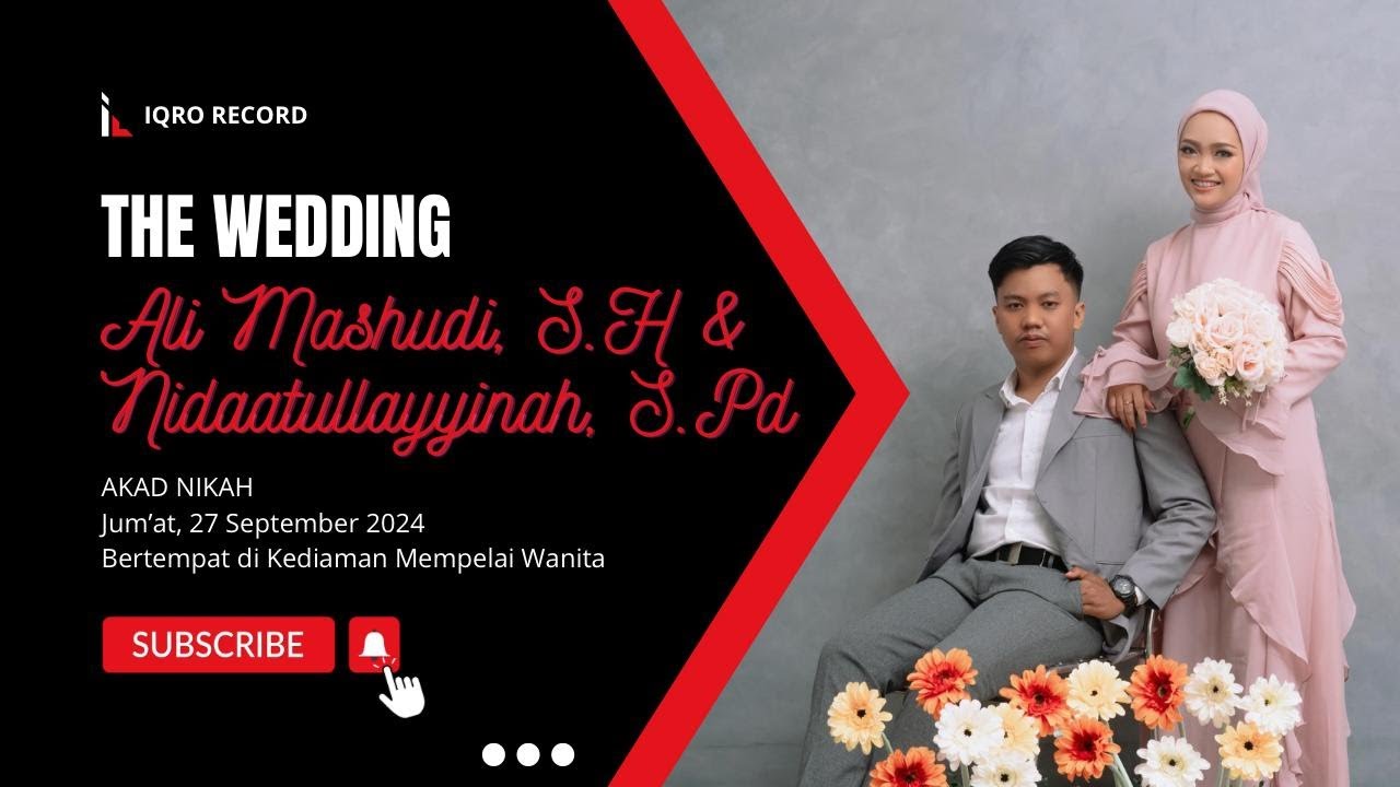 🔴 [LIVE] Gambus El - hubb || RESEPSI Cak Ali Mashudi S.H & Neng Nidaatullayyinah S.Pd || 27-09-2024