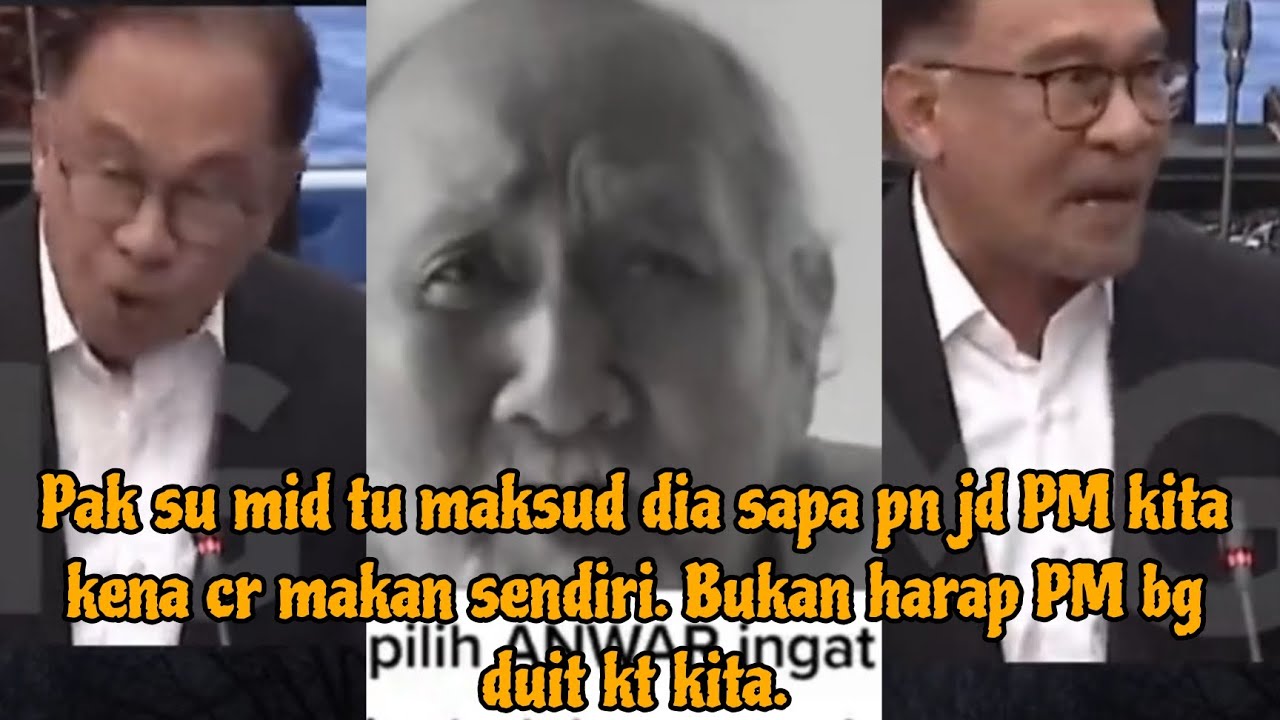 ARWAH PAKSU MID SUDAH PESAN JANGAN PILIH ANWAR!!! rakyat semakin susah...