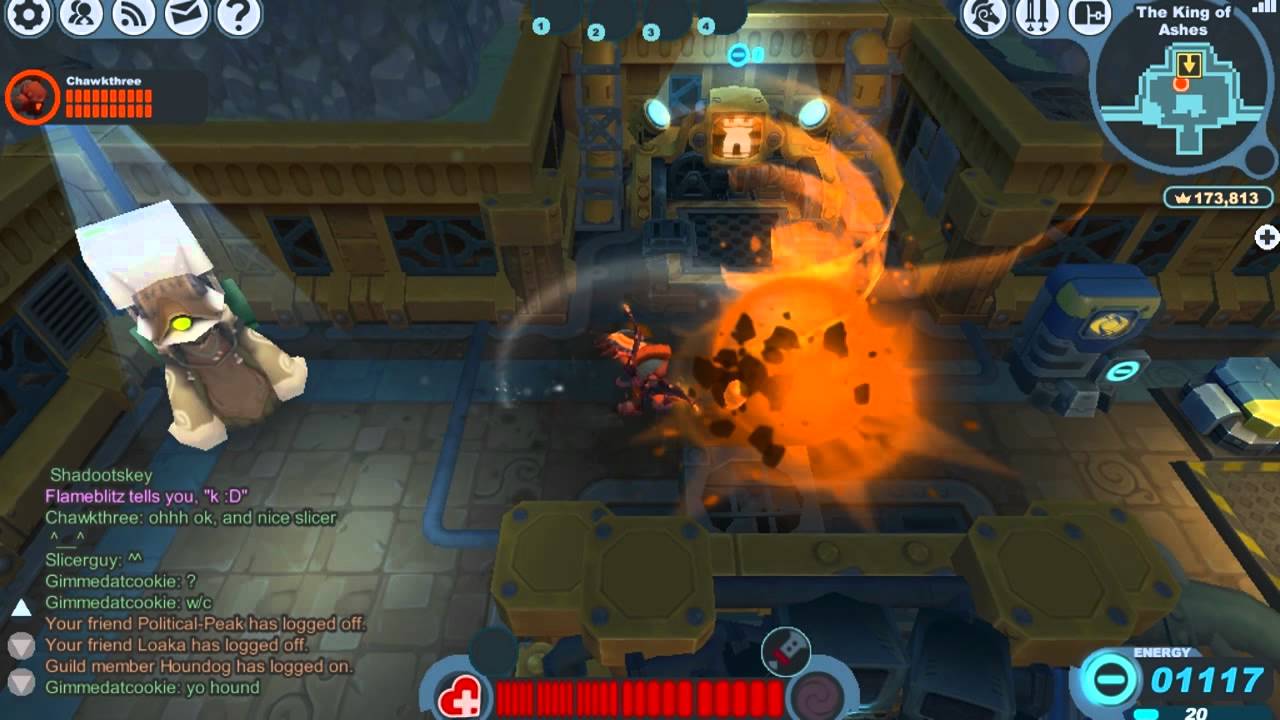 Spiral Knights:Warmaster Rocket Hammer Demonstration