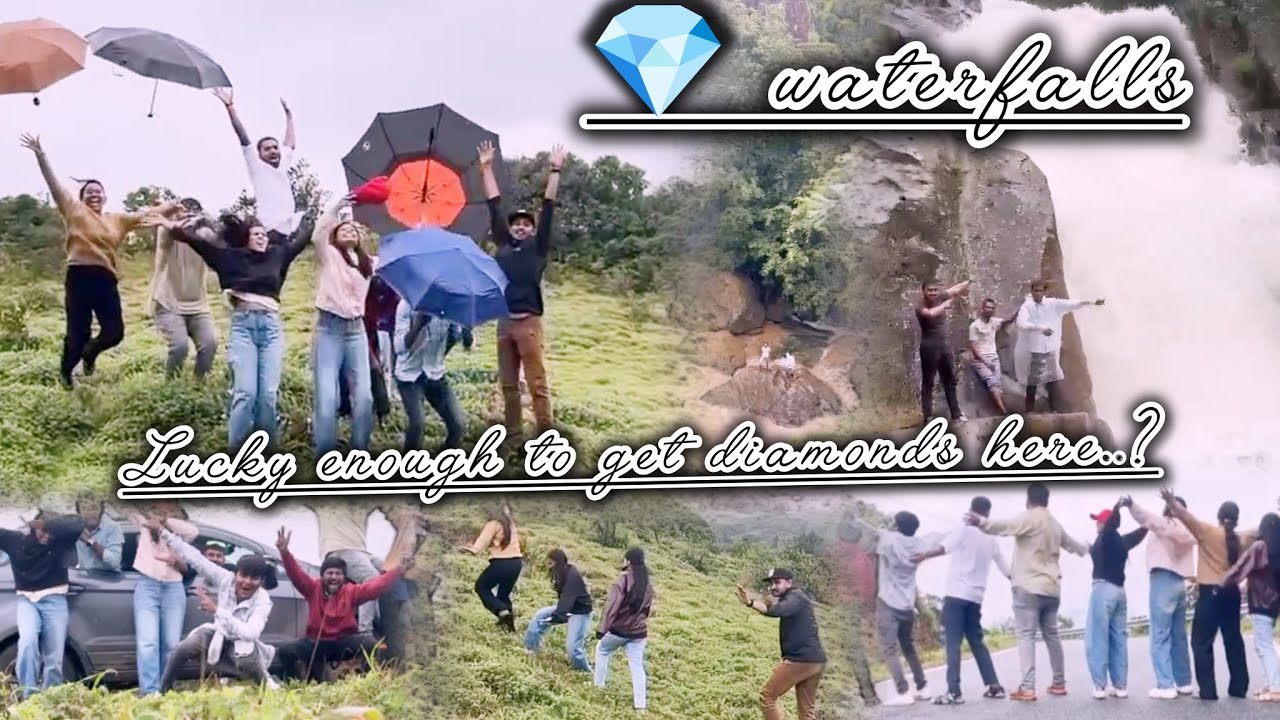 Diamond falls💎, Also known as Kamenahalli falls and Devaramane, Mudigere #chikkamagaluru #hiddengems
