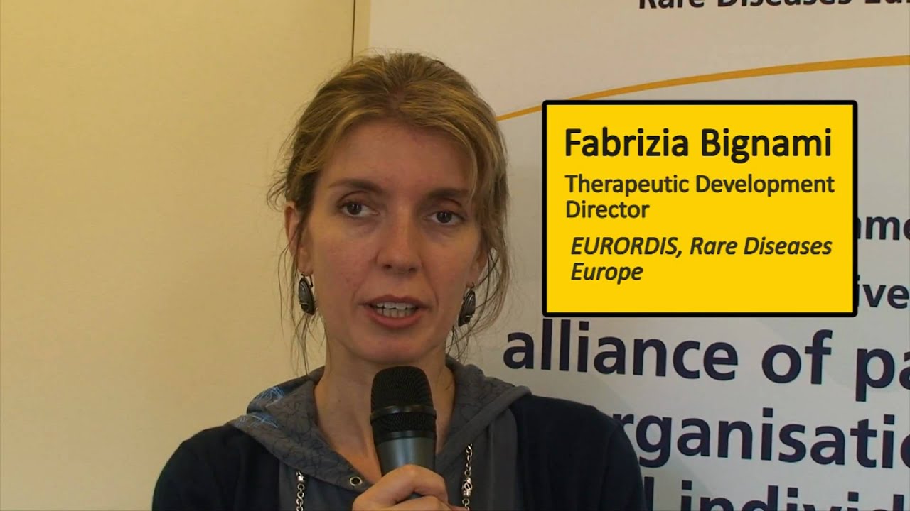 Fabrizia Bignami (EURORDIS), speaks about 10 years of Orphan Drug regulation in Europe.
