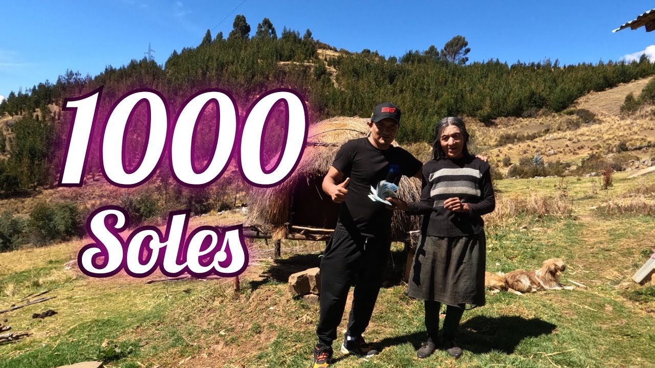 SORTEO mi Pago de YOUTUBE y Gana la ABUELITA  que Vive Sola sin Hijos